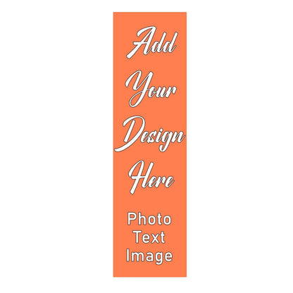 Personalized Skateboard Grip Tape with Your Own Photo Text Name Logo 9"x33" Custom Waterproof Scooter Stickers Show Your Design Customize Sticker Gifts for Family Friends, Coral
