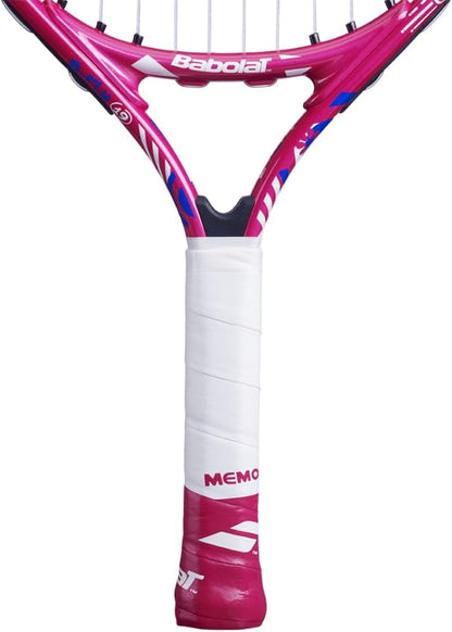 Babolat B'Fly Tennis Racquet Bundled with 3 Overgrips and 3 Pink Tennis Balls