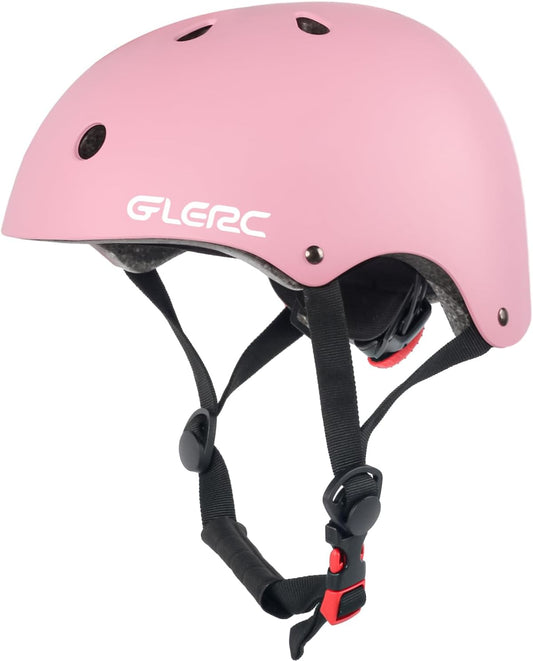 Glerc Warrior Kids Bike Helmet, Adjustable Toddler Helmet for Age 3-16 Years Boys Girls, Sport Helmet for Skateboard Scooter Skating Skiing Climbing & Lightweight, Multiple Colors