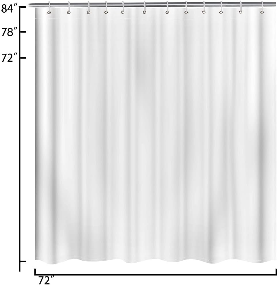Erosebridal Peach Orange Modern Lines Shower Curtain for Kids Teens | Abstract Striped Bath Curtain Classic Horizontal Stripe Bathroom Accessories Minimalist Stripes Fabric Shower Curtains 72" Wx72 L