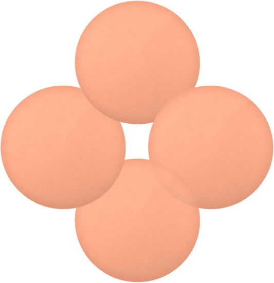 Peach Color Round Placemats Set of 4 Washable Table Mats Non-Slip Heat Resistant Place Mats for Kitchen Dining Tables Decoration
