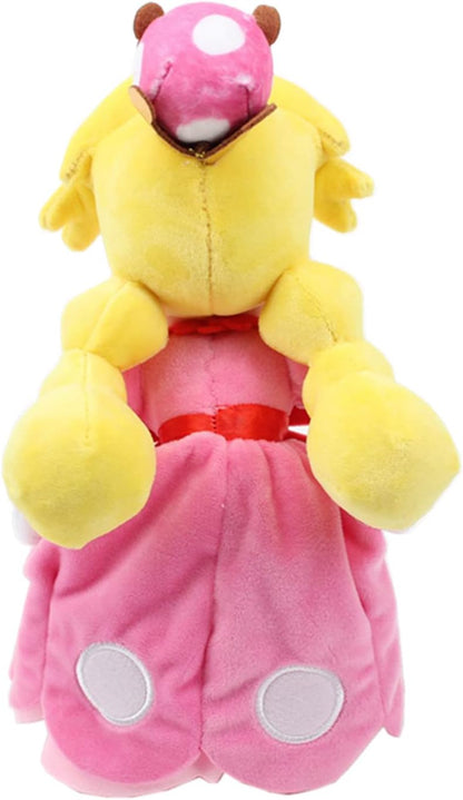 Princess Peach Plush Toy Stuffed Doll 11'' Figure
