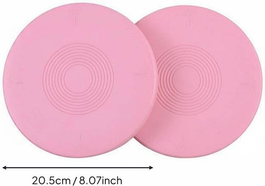 Vaveren Dance Training Board Turnout Rotation Disc Pirouette Balance Lightweight Anti-Slip Construction Suitable for Figure Skaters Studio Training