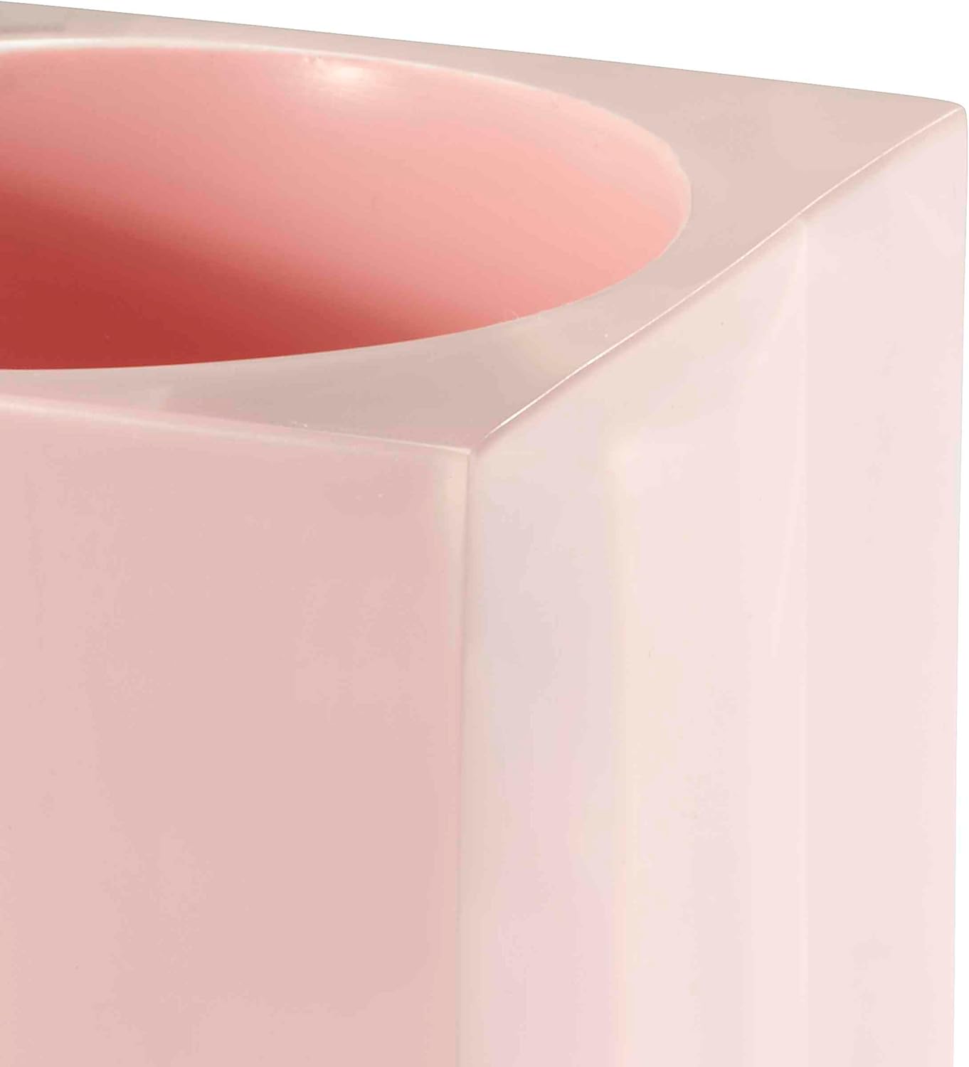 Izod - Tumbler, Resin Countertop Accessories, Dorm Room Essentials, Perfect for Bathroom or Vanity (Marina Collection, Pink)
