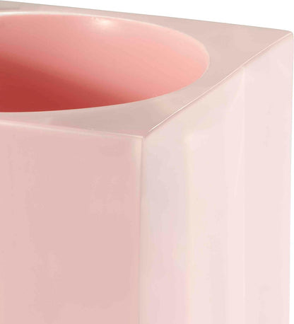 Izod - Tumbler, Resin Countertop Accessories, Dorm Room Essentials, Perfect for Bathroom or Vanity (Marina Collection, Pink)