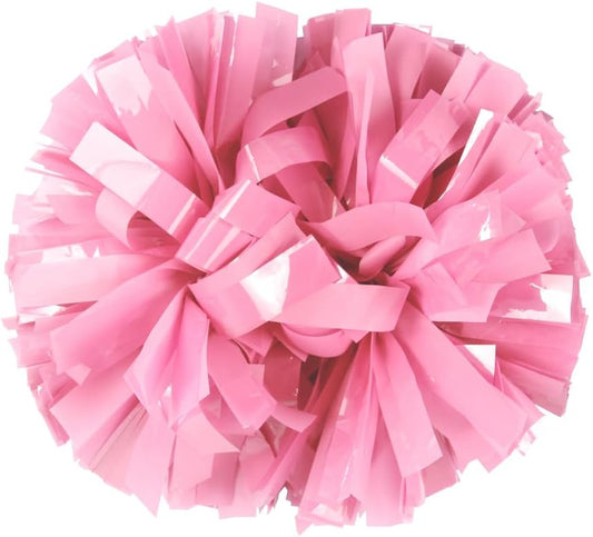 Lovecheer 2PCS Plastic Cheerleading Pom Poms with Baton Handle Cheer Pomoms for Kids Adults Cheering Sports Team Spirit Party