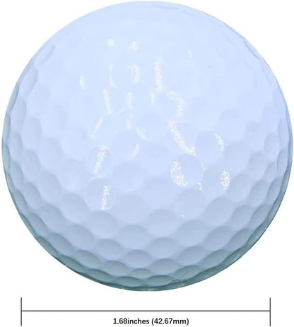 3Pcs Glow in The Dark Golf Balls, Super Bright LED Golf Ball, Night Golf Practice Balls, Lights up for 5-8 Ms per Hit, for Night Golf Lover's Gifts
