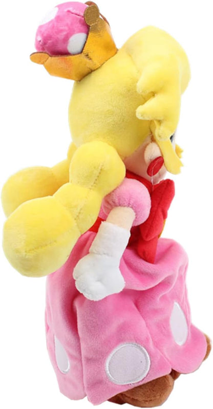 Princess Peach Plush Toy Stuffed Doll 11'' Figure