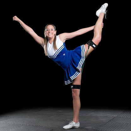 All-Star Cheer Kit – Improve Cheerleader Fitness and Performance, Flexibility Stunt Strap, Tumbling Ankle Straps, Cheerleading Workout DVD (Ages 13 & Over, Pink)