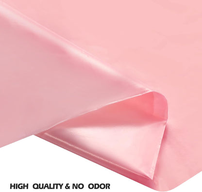 4 Gallon/60pcs Small Garbage Bags,Strong Trash Bags,Small Trash Bags for Office Home Bedroom,Trash can Liner,Pink