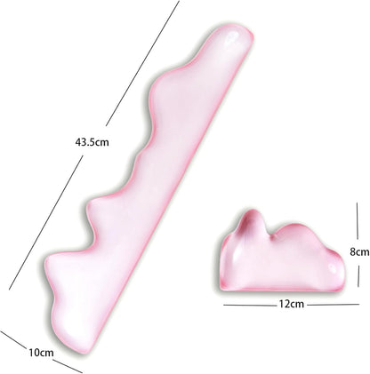 Ergonomic Gel Wrist Rest for Keyboard and Mouse, Pink Wrist Rest Set, Cute Wrist Rest for Computer Keyboard 60%/68%/75%,Comfort & Support for Typing and Gaming