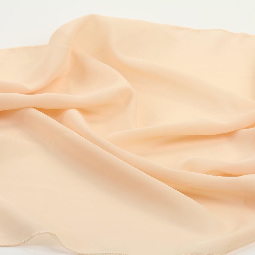 Koyal Wholesale 1Pcs Blush Peach Chiffon Table Runner 180 Inches Chiffon Table Runner Blush Quince Wedding Sheer Pink Table Runners, Baby Bridal Shower Easter Mothers Day Decorations
