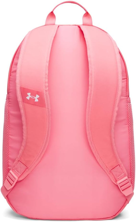 Under Armour Unisex Hustle Sport 6.0 Backpack, (601) Bittersweet Pink / / Metallic Silver, One Size Fits Most