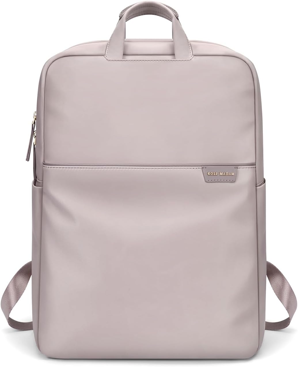 GOLF SUPAGS Travel Laptop Backpack for Women Anti Theft Slim Durable College Bookbag Business Computer Bag Fit 15.6Inch Notebook (Pinkish Grey, 15.6Inch)