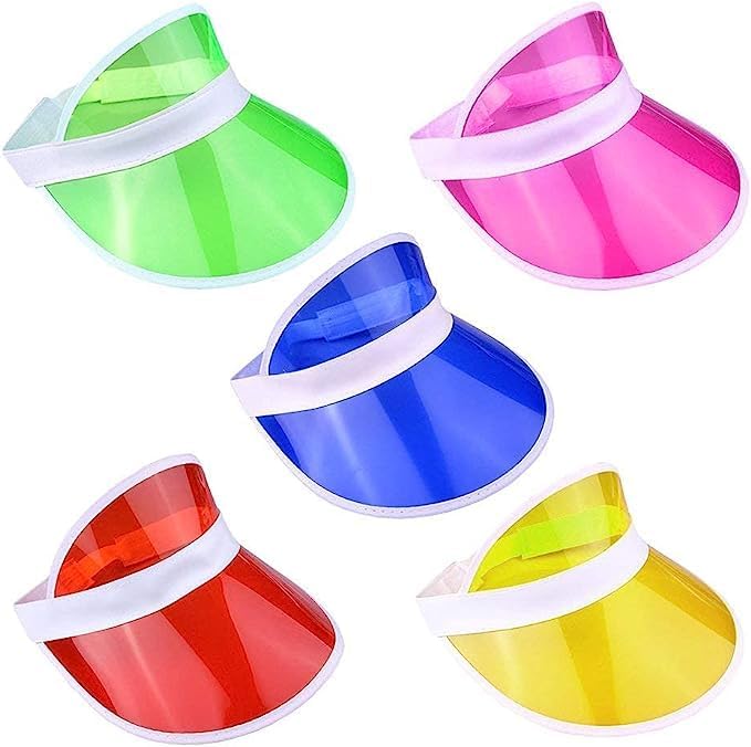 Boolavard Sun Visor Hats Cap Sports Beach Tennis Golf Headwear for Women Men