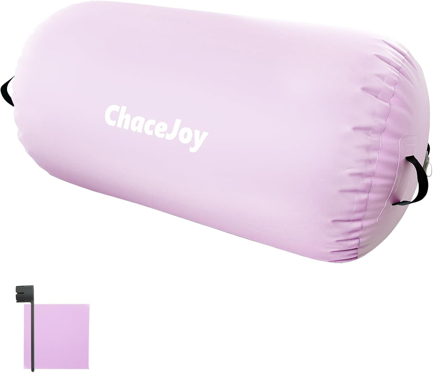Gymnastics Air Barrel Inflatable Tumbling Roller for Cheerleading and Gymnastics Home Training Perfect for Back Handspring Practice Tumbling Drills Air Roller for Kids and Adults Includes Repair Kit