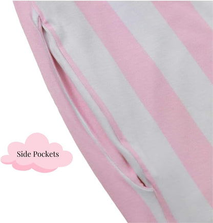Viscose from Bamboo Women's Robe Long with Pockets