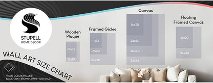 The Stupell Home Decor Mod Shapes Slate Blue Navy and Peach Overlapping Abstract Canvas Wall Art, 16 x 20, Proudly Made in USA