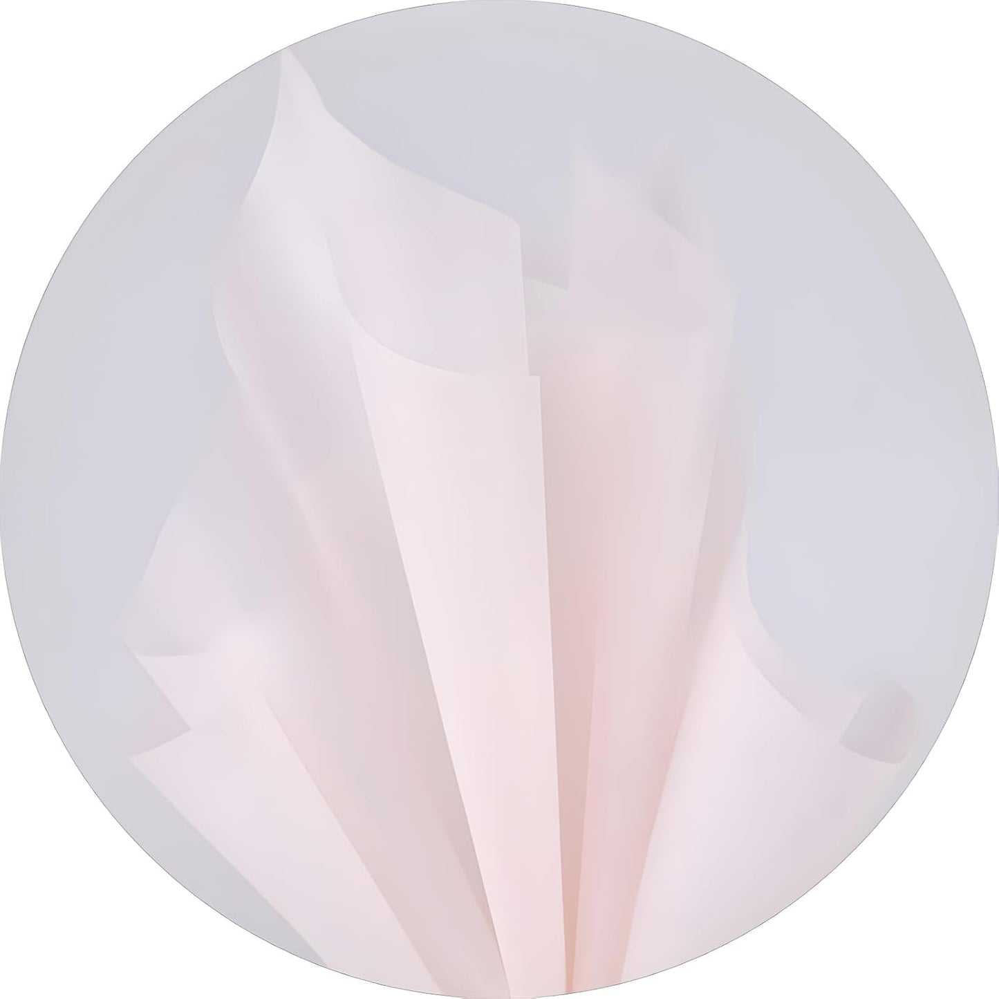 96 Sheets Tissue Flower Wrapping Paper Cotton Wrapping Flower Paper Withdrawable Lining Paper Non-woven Waterproof Floral Bouquet Wraps For Florist Packaging Arrangement (Peach Pink)