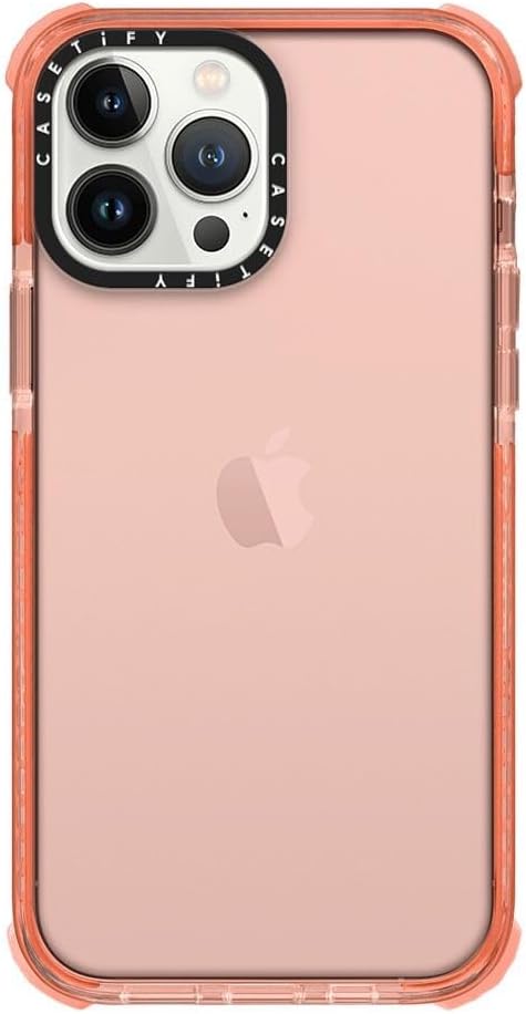 CASETiFY Ultra Impact iPhone 13 Pro Max Case [ 9.8ft Drop Protection ] - Peach