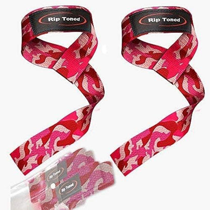 Rip Toned Performance Wrist Straps for Weightlifting – 23" Padded Lifting Straps for Men & Women – Cotton Gym Straps for Deadlifts, Strength Training, Bodybuilding & Powerlifting