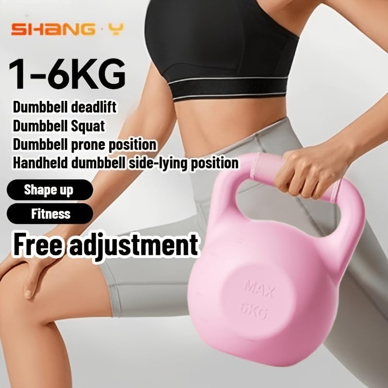 Soft Kettlebells, Strength Training Kettlebell with Wide Non-Slip Handle, Sea and Iron Sand Filled Kettle Bell with Soft-Sided Cushioned Base for Home Workouts, Ideal for Men, Women