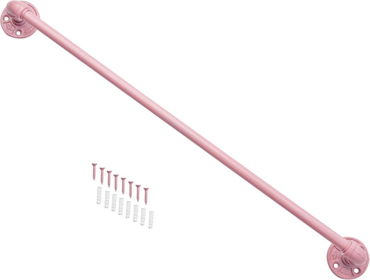 Allied Brass P-200-30-TB-PNK Pipeline Collection 30 Inch Towel Bar, Pink