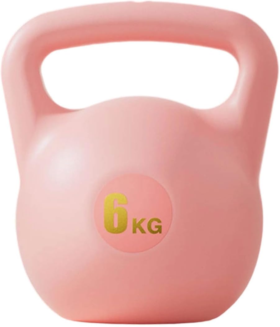 Water Filled Kettlebell, 6kg Adjustable Soft PE Kettle Bell with Ergonomic Non-Slip Handle, Portable Fillable Weight for Home Gym Strength Training Travel Yoga Fitness