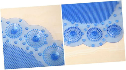 Bathroom Non-Slip Mat Shower Bath Rug Slip Suction Cup Pad Pink for Bathtub and Bathroom