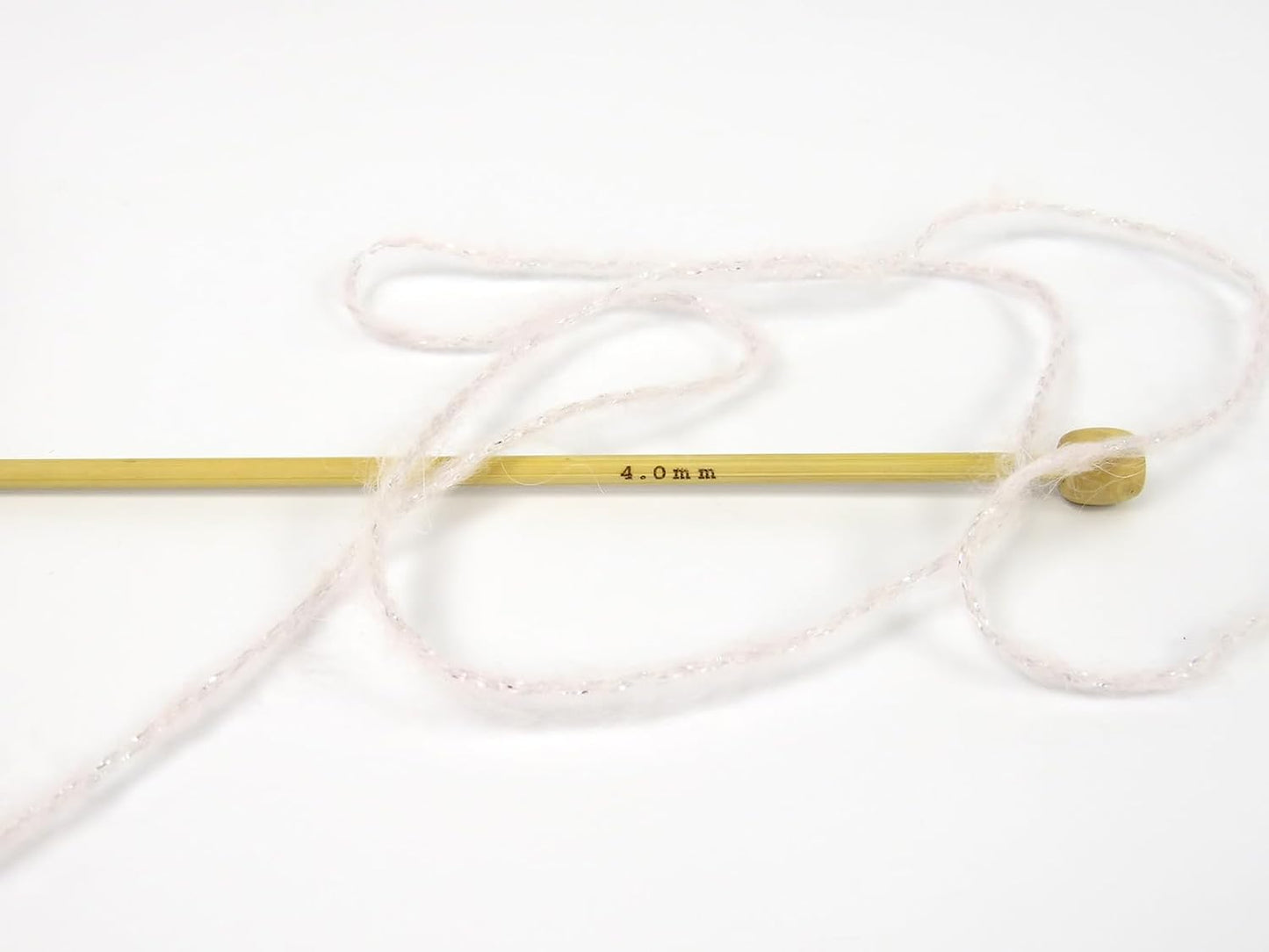 Powder Pink, Silver Charm - DK Weight Metallic Sparkle, Mohair Wool Acrylic Nylon Blend Yarn with Sparkle 50 Grams (1.75 Ounces) 200 Meters (218 Yards)