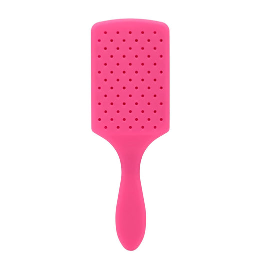 Wet Brush Paddle Detangler Hair Brush, Pink Frost - Ultra-Soft IntelliFlex Detangling Bristles with AquaVent Design - Spread Hair Treatments Evenly - Glides Through Tangles For All Hair Types