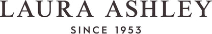 Laura Ashley Home - Standard Pillowcase Set, Cotton Sateen Bedding, Smooth & Wrinkle-Resistant (Garden Muse Pink, 2 Piece)