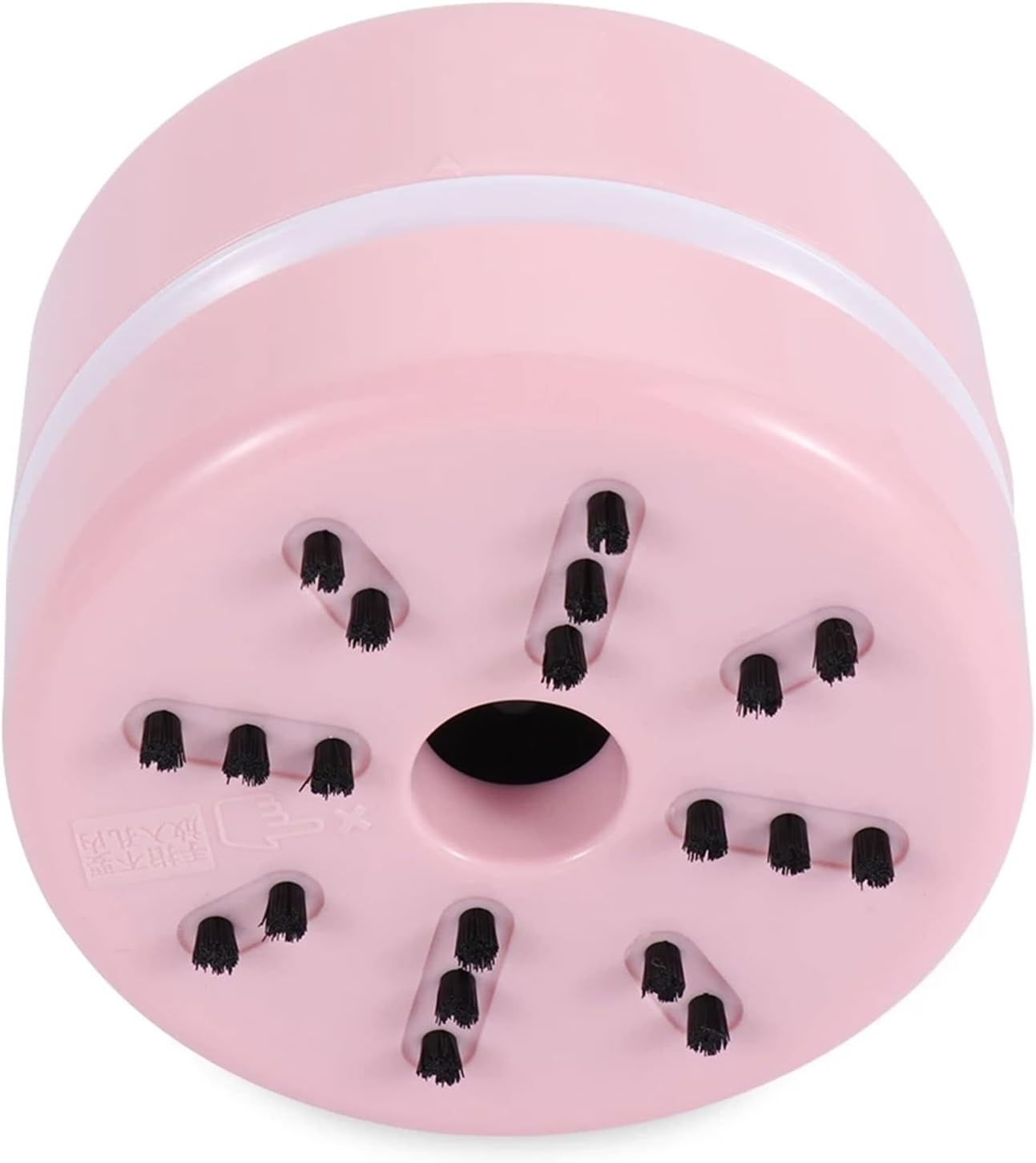Huacan Diamond Painting Accessories Vacuum Cleaner Mini Desktop Sweeper Organizer Stray Drill Clean Diamond Art,Pink