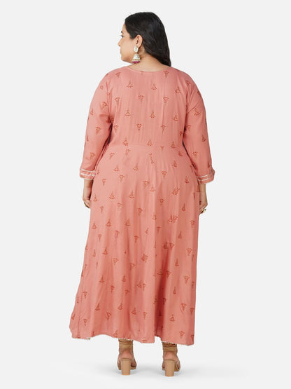 AnjuShree Choice Women Indian Women Plus size Kurti Tunic | ORDER 1 SIZE BIGGER