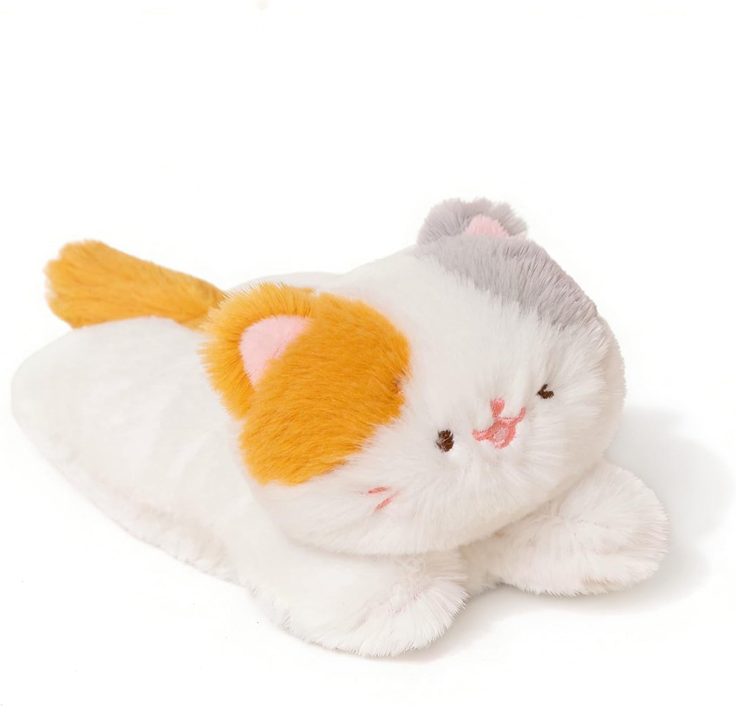PEACH CAT Calico Cat Stuffed Animal Cute Kitten Plushies Small Plush Toys Gifts for Kids
