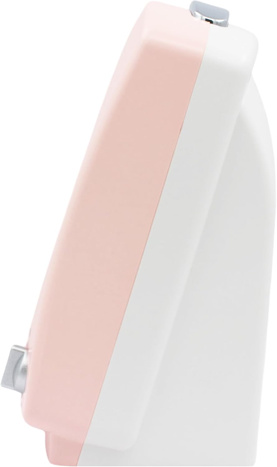 SEIKO QHP012PLH Non Ticking Melodies and Bedroom Alarm Clock, Pink, 4.7 x 5 Inches