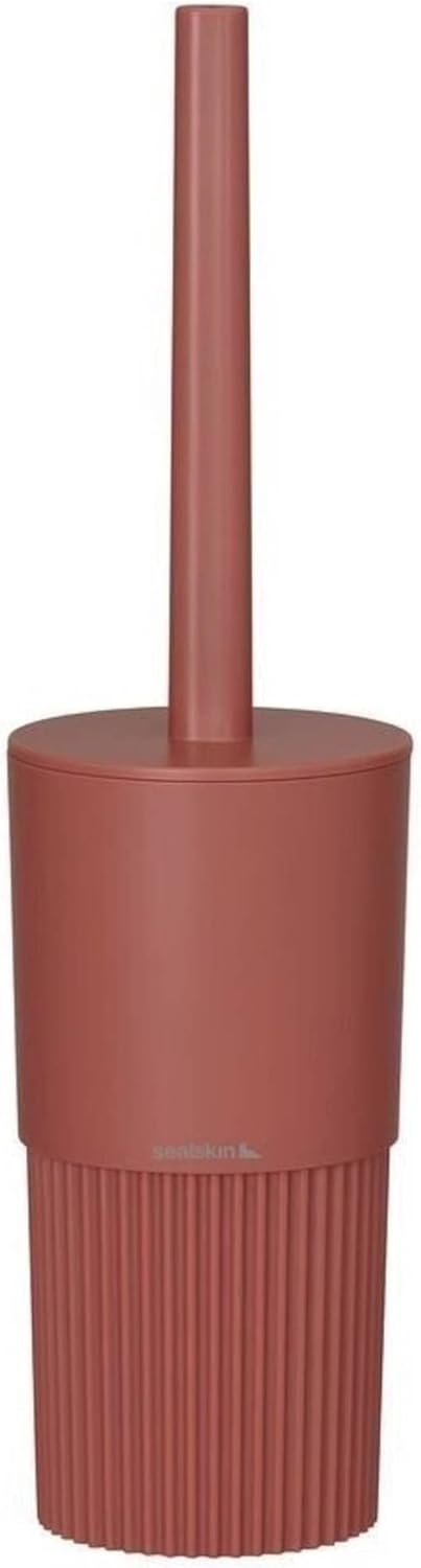 Sealskin Brave Toilet Brush and Holder freestanding Dark Pink
