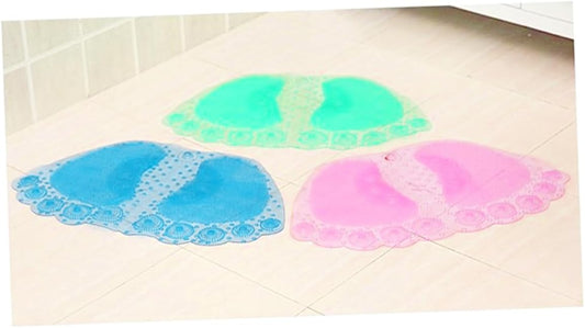 Shower Non-Slip Mat Quick Dry Absorbent Rug Slip Bathroom Mat for Tub Kitchen Floor Pink
