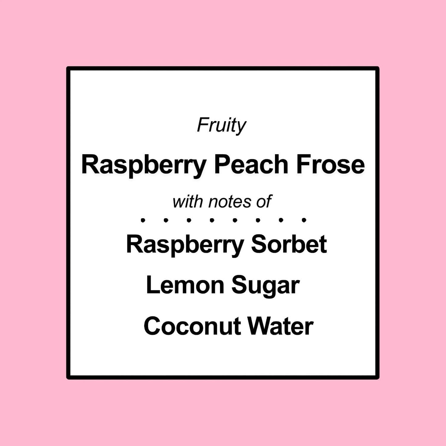 3-Wick Ombre Wrap Raspberry Peach Candle, 14-Ounce