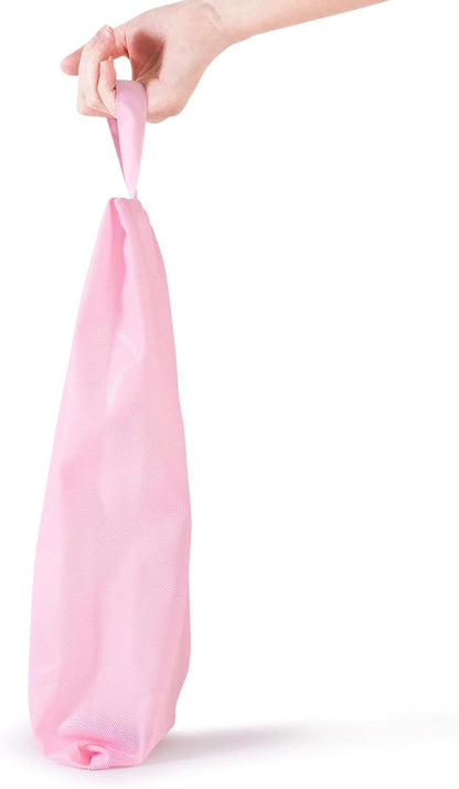 pack all Shoe Bag for Travel, Water-Resistant Shoe Pouch for Gym, Odor-Resistant Soccer Cleats Bag for Sport (Pink, 1-Pack)