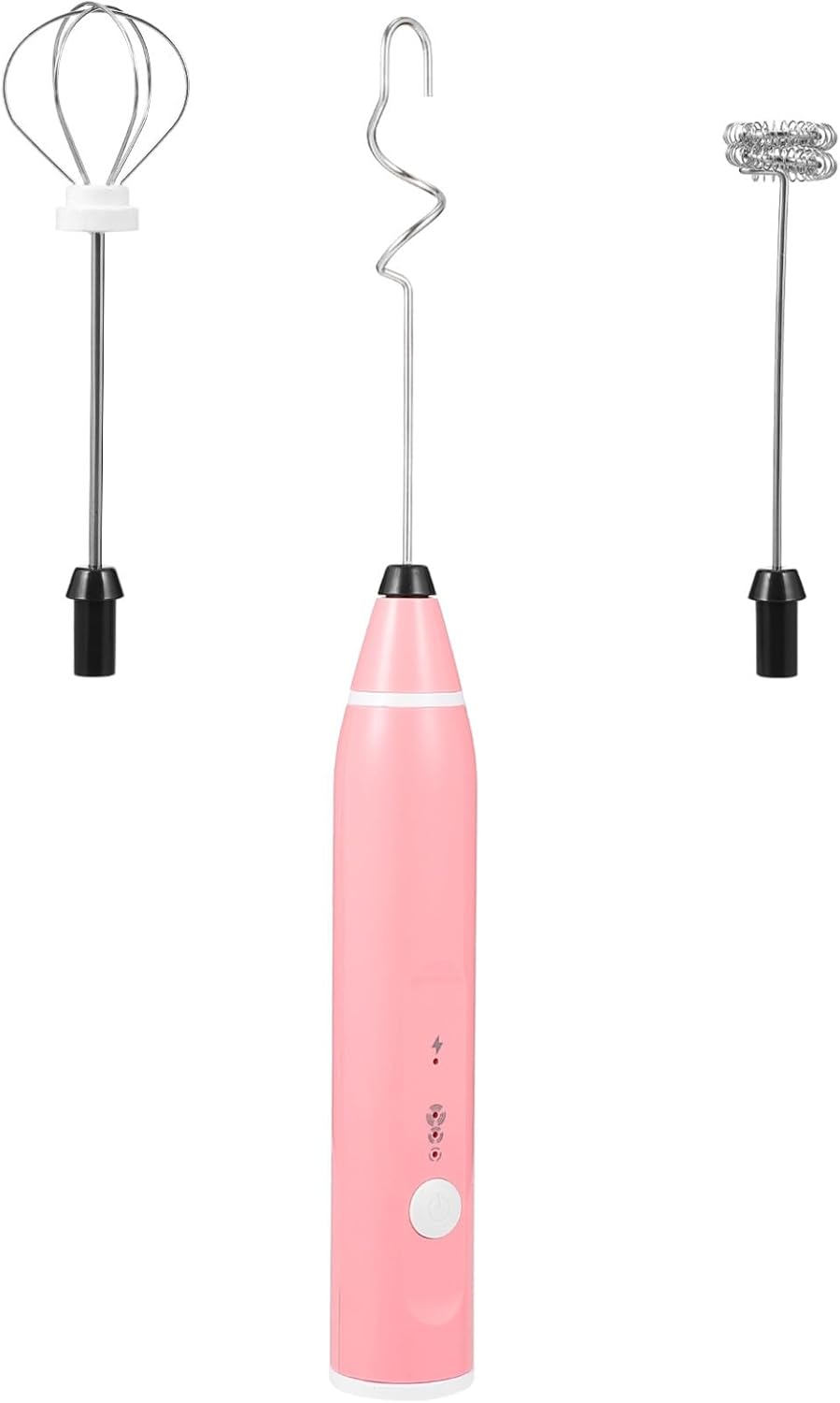 Hemobllo 1set Usb Rechargeable Stainless Steel Handheld Electric Bubbler Automatic Paint Mixer for Crafts Lightweight and Compact Design Easy to Clean Whisk for Paint and