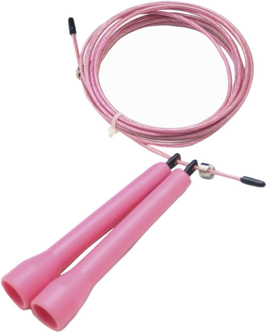 DA VINCI Ultra Speed 10 Ft Adjustable Cable Jump Rope, Super Fast for Double Unders