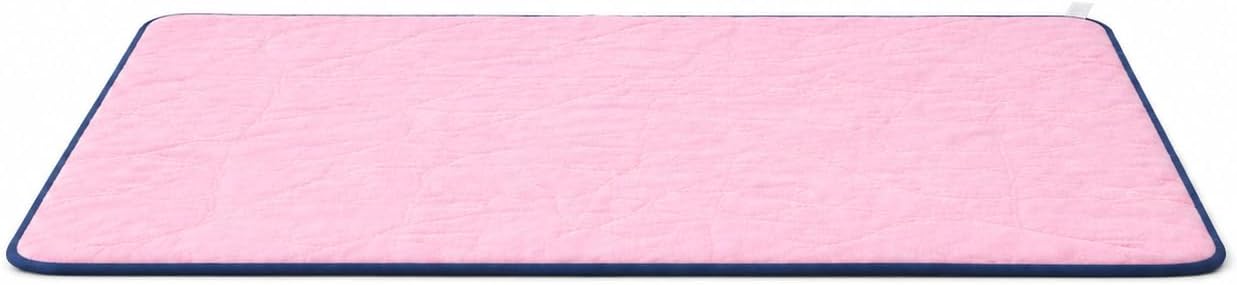 Reusable Guinea Pig C&C Cage Liner – Pink Fleece Bedding with Absorbent Core & Waterproof Bottom – Fits C&C 2x4 Guinea Pig Cages – Ideal for Small Animal Homes (Pink, 2X4 C&C)