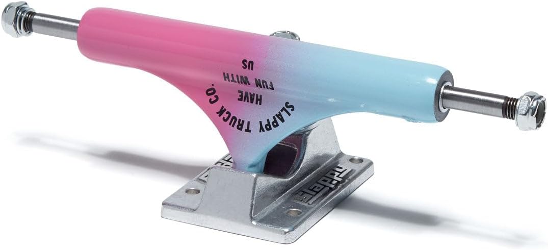 Slappy ST1 Classic Arisa Trew Skateboard Trucks - Pink/Blue - 8.25"