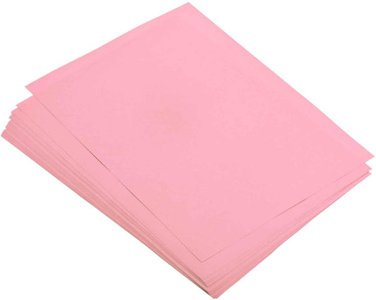 MECCANIXITY 25 Sheets Colored Copy Paper 8.3 x 5.8 Inch Printer Paper 80gsm Light Pink for Office Printing, Document Copying, Invitations, Forms, Art Projects