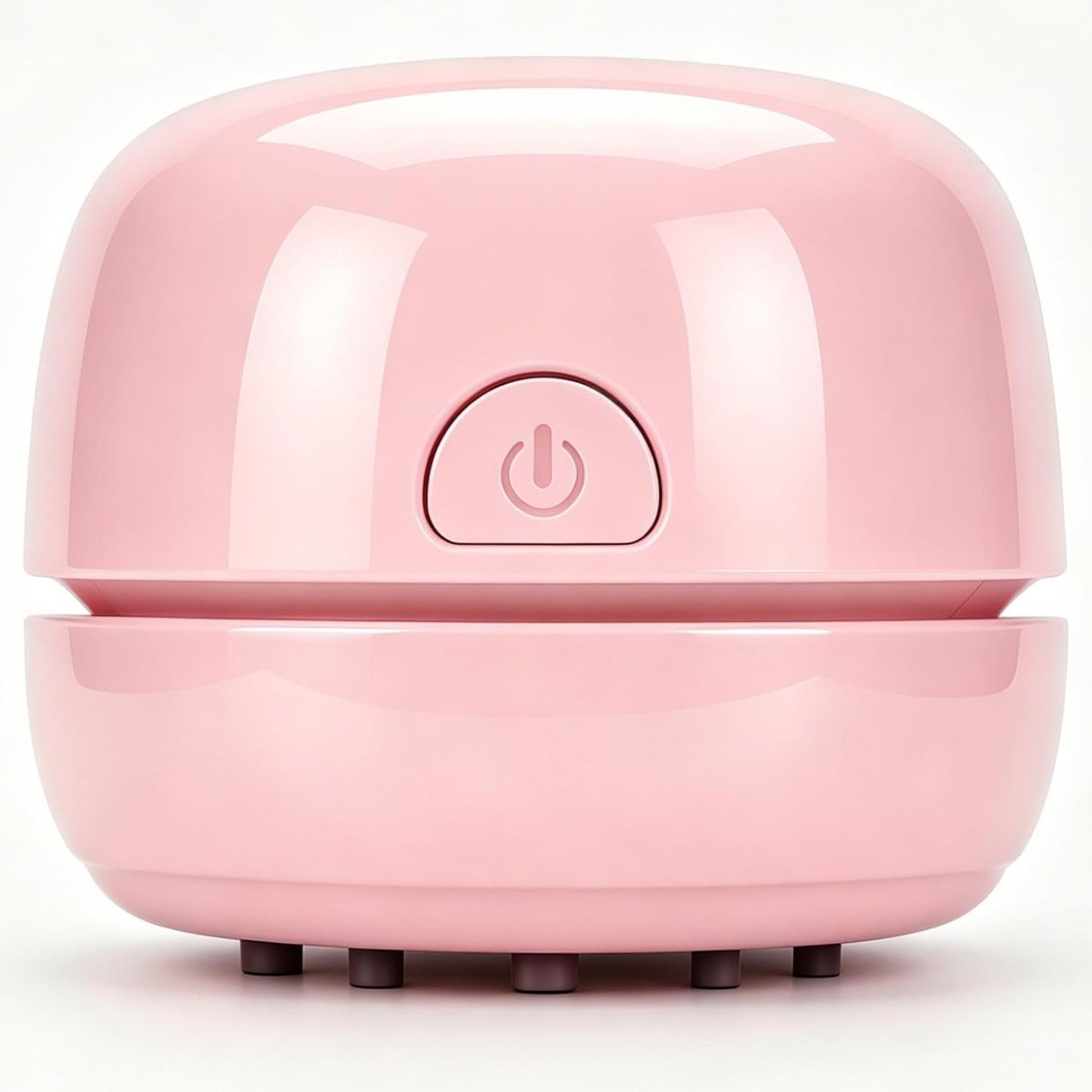YUNYILAN Desktop Vacuum Cleaner USB Recharging, Portable Mini Vacuum Cleaner for Cleaning Eraser Crumbs, Dust, Crumbs, Computer Keyboard and Car (Pink)
