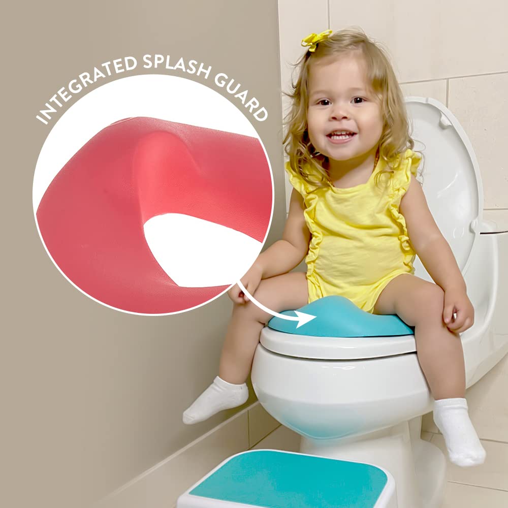 Prince Lionheart Cushiony Potty Training Squish Seat-Coral
