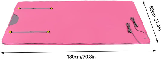 Gdrasuya10 650W Far Infrared Sauna Blanket Sauna Bag Shaper Blanket Controller Professional Detox Beauty Machine Body Fitness Machine Slimming Weight Loss Spa Sauna Blanket Heater,Pink
