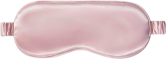 slip Pure Silk Sleep Mask - Pink | 100% Mulberry Silk, Ultra Soft & Comfortable, Blocks Light for Restful Sleep | Adjustable Strap for Perfect Fit, Gentle on Skin & Hair | Ideal Travel Accessory