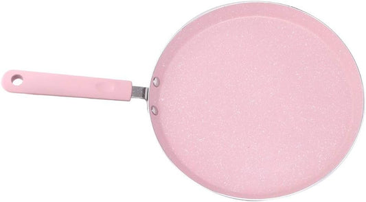 Non-Stick Frying Pan Pink Aluminum Alloy Pancake Egg Steak Pancakes Saucepan Kitchen Cooking Tools